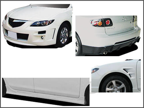 BODY KIT MẪU M3C MAZDA 3